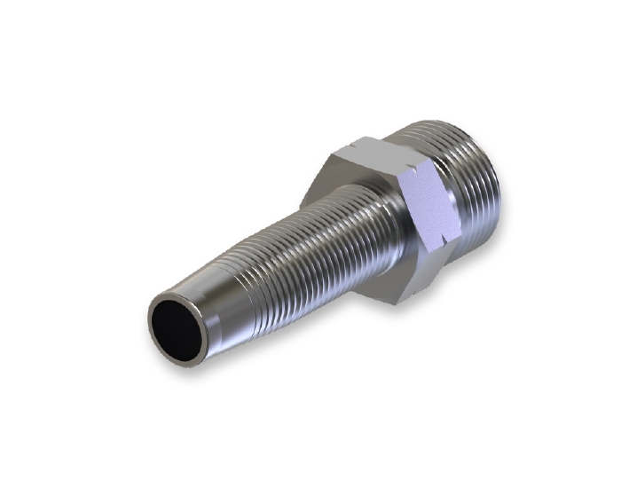 ' CES - REUSABLE METRIC MALE WITH 24° CONICAL BORE HEAVY SERIES '