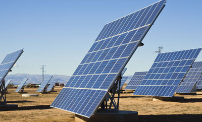' Solar power generation '